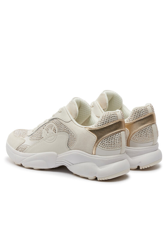 MICHAEL Michael Kors Снікерcи MICHAEL Michael Kors Sami 43S4SMFSDD Бежевий