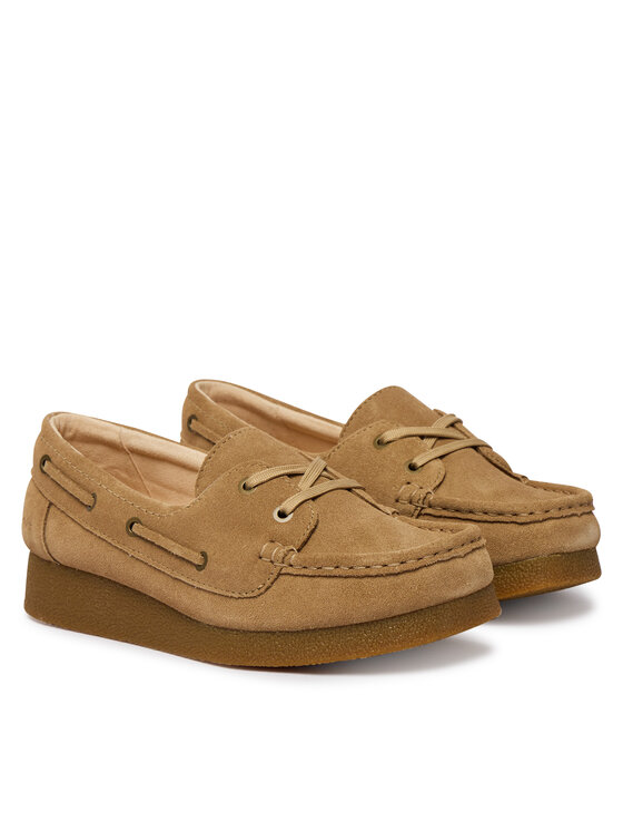 Clarks Туфлі Clarks WallabeeEVOSea 26186339 Коричневий