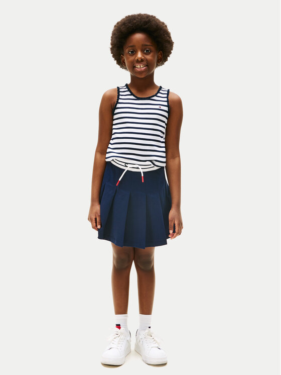 Tommy Hilfiger Tommy Hilfiger Felső Essential KG0KG08588 D Sötétkék Regular Fit