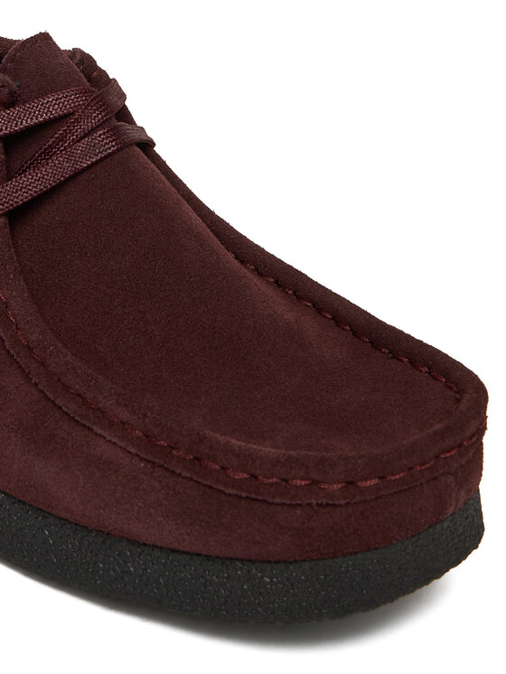 Clarks Туфлі Clarks WallabeeEVOSh 26184611 Бордовий
