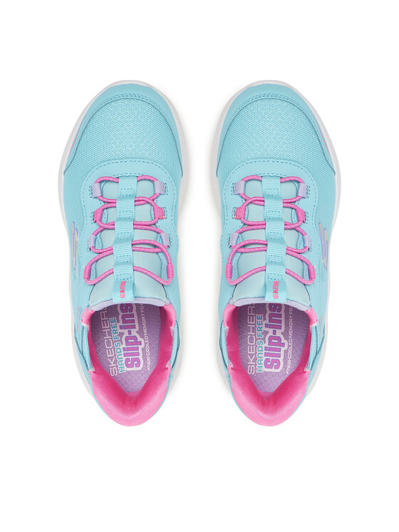 Skechers Sneakersy Skechers Bounder-Simple Cute 303585L/TURQ Turkusowy