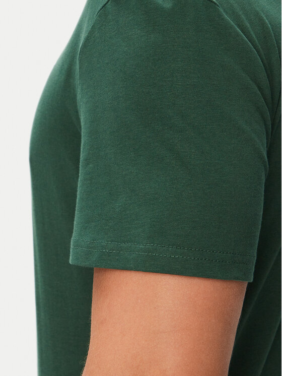 Tommy Jeans Tommy Jeans Camiseta Linear Logo DM0DM20744 Verde oscuro Regular Fit