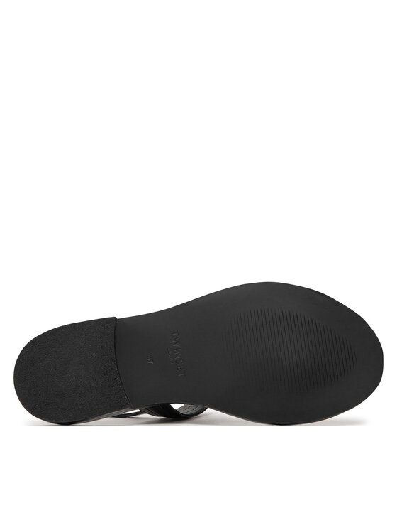 TWINSET Босоніжки TWINSET 241TCT124 Чорний