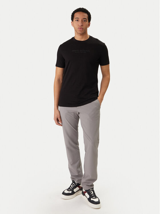 Armani Exchange Armani Exchange Футболка XM001280 AF10361 MC09E Чорний Regular Fit