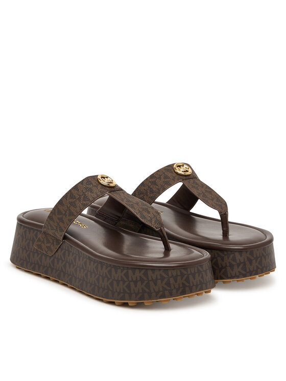 MICHAEL Michael Kors В'єтнамки MICHAEL Michael Kors Koya Flip Flap 40R6KOFA2B Коричневий