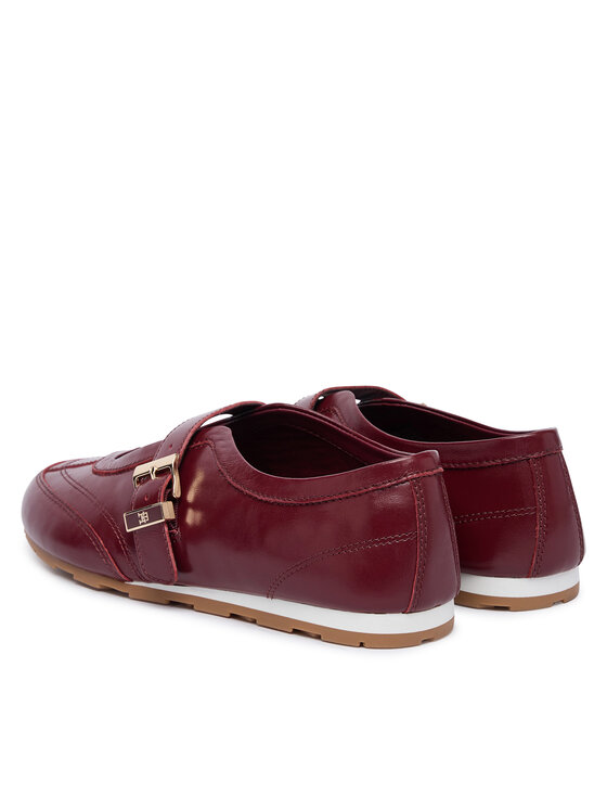 Tommy Hilfiger Balerīnas Tommy Hilfiger Bella Ballet Mary Jane FW0FW09416 Bordo