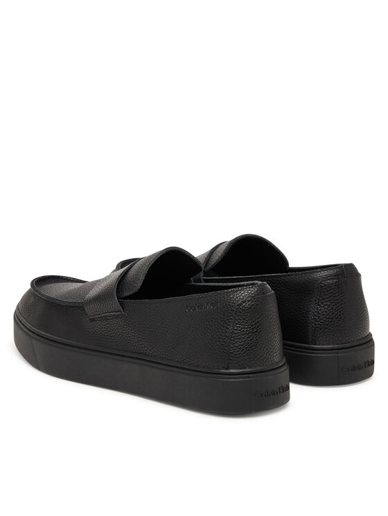 Calvin Klein Loafersy Calvin Klein Hybrid Clean Loafer Band Tum Lth HM0HM02184 Černá
