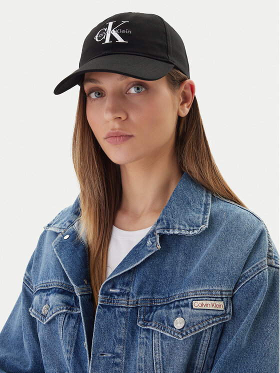 Calvin Klein Jeans Șapcă Calvin Klein Jeans Monologo LV04K5026G Negru