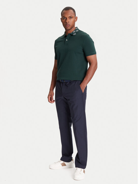 Guess Guess Pólóing M5YP34 KCJV1 Zöld Regular Fit