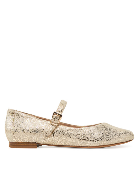 Caprice Baleriny Caprice 9-22112-44 Złoty