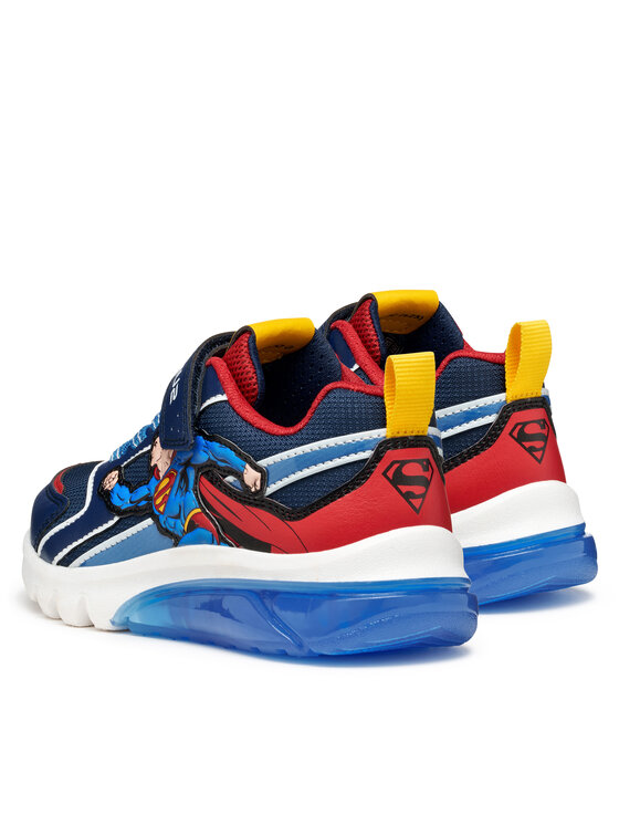 Geox Sneakersy Geox J Ciberdron J56LBD 05411 C0200 DD Modrá