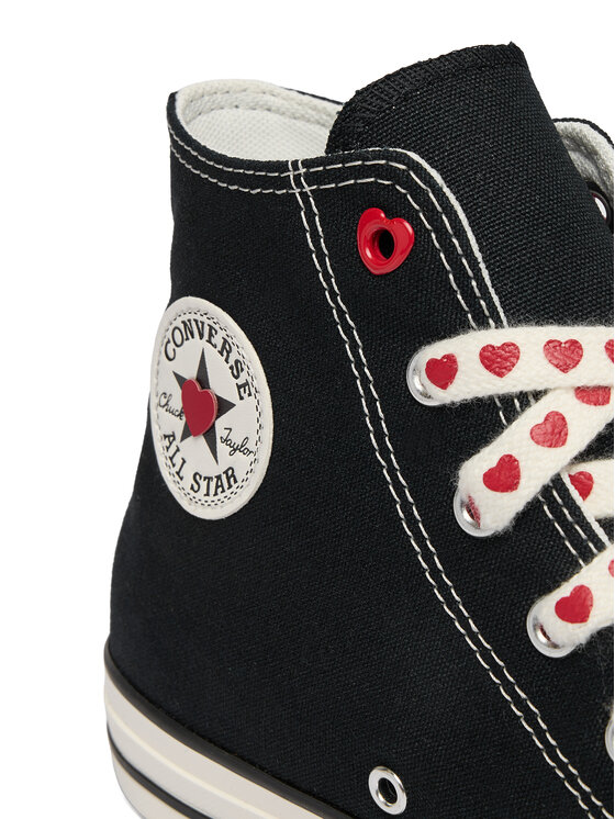 Converse Кеди Converse Chuck Taylor All Star Hearts A19064C Чорний