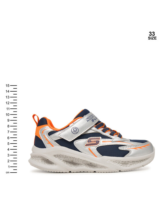 Skechers Снікерcи Skechers Meteor-Lights - Glow-Strider 401497L/SLOR Срібний