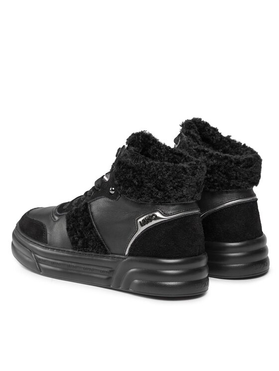 Liu Jo Сникърси Liu Jo Cleo 22 Warm BF3033 PX389 Черен