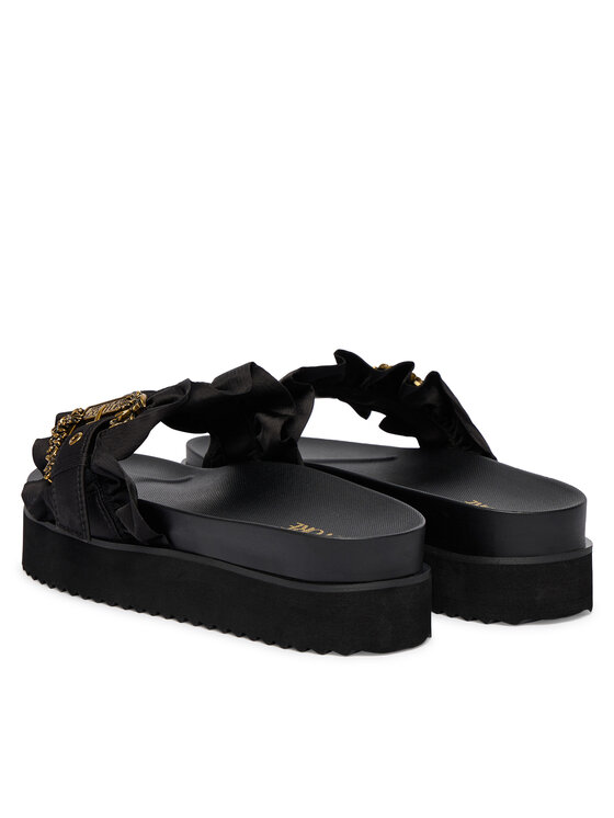 Versace Jeans Couture Шльопанці Versace Jeans Couture 80VA3SM5 Чорний
