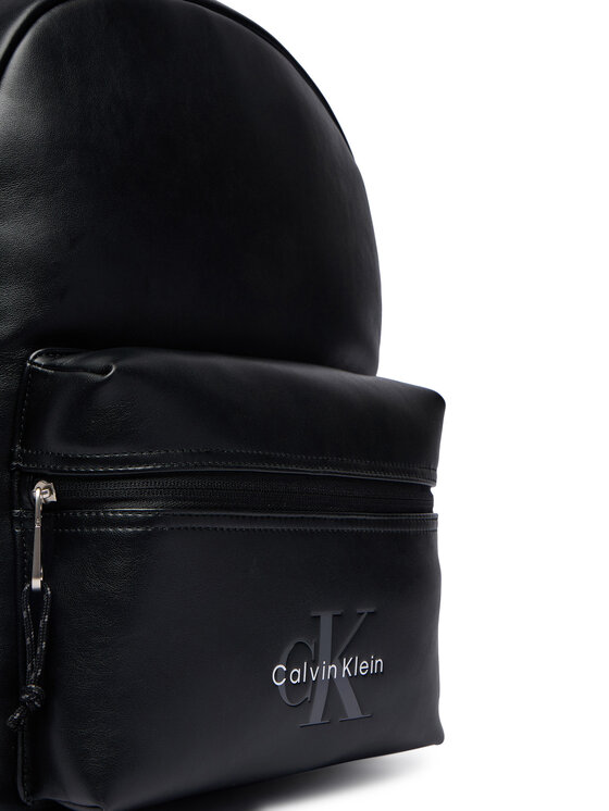 Calvin Klein Ruksak Calvin Klein Bold Logo Webbing LV04D3417G Čierna