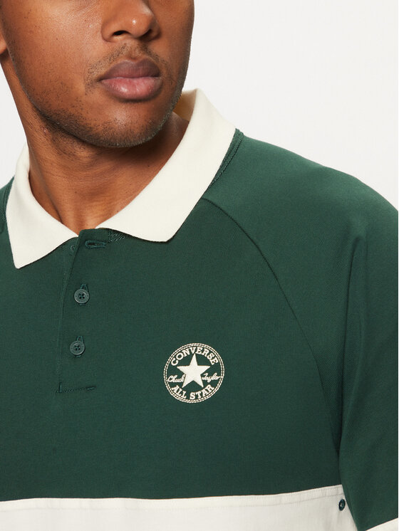 Converse Converse Polo Marquis Retro 10027563-A01 Πράσινο Regular Fit
