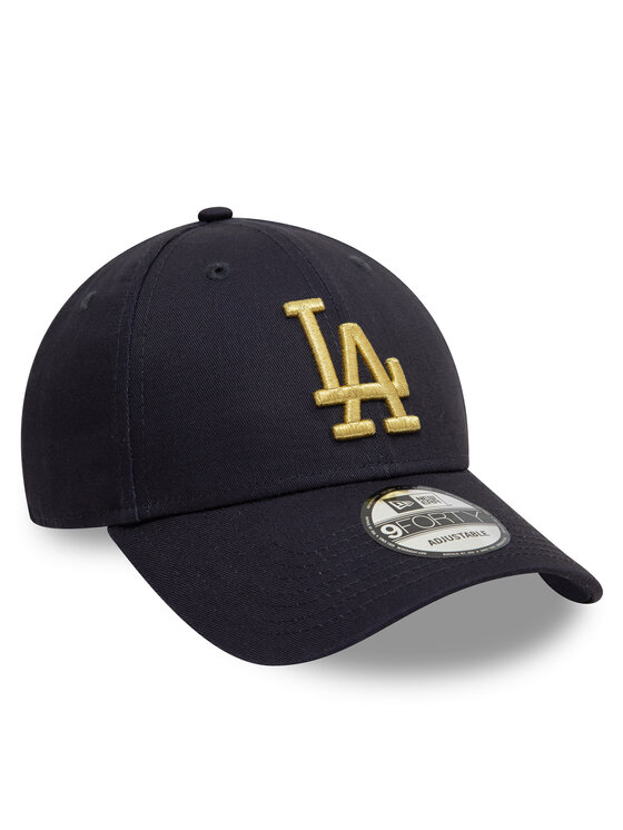 New Era Cappellino New Era LA Dodgers Metallic 9FORTY 60595193 Blu scuro