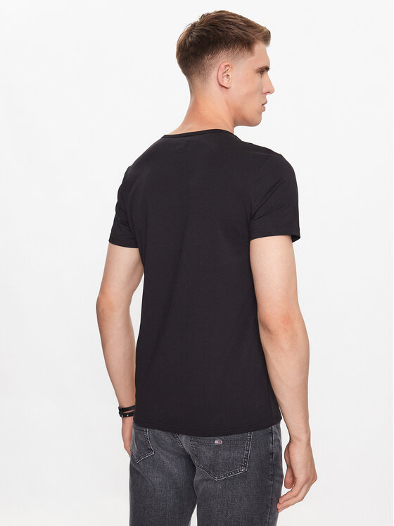 Pepe Jeans Pepe Jeans Komplet t-shirt majic﻿ Pepe Tshirt 2P PMU10976 Črna Regular Fit