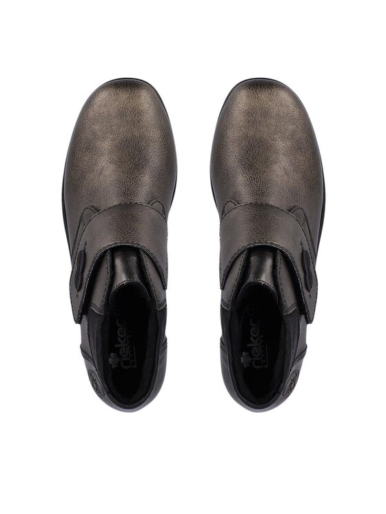 Rieker Členková obuv Rieker L4884-90 Strieborná