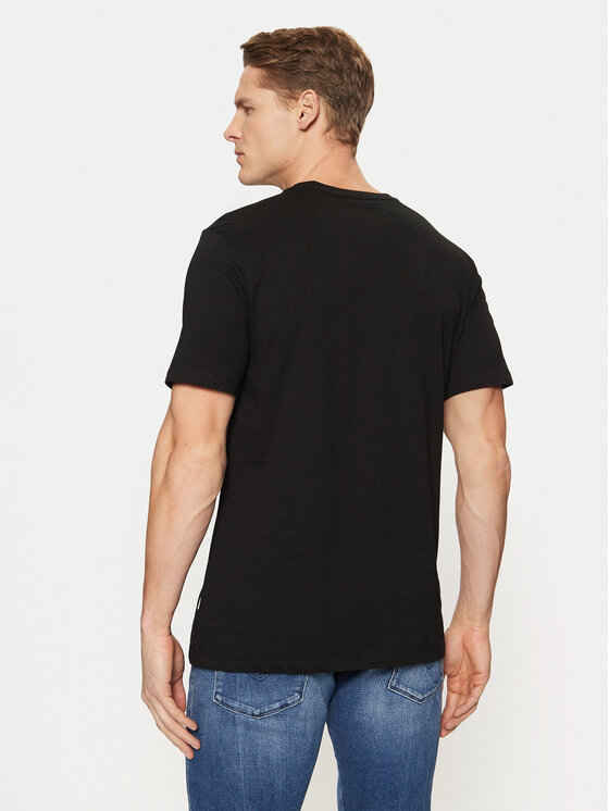 Lindbergh Lindbergh T-shirt 30-400200 Crna Relaxed Fit