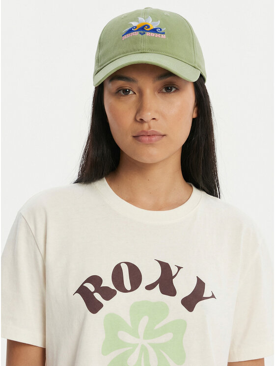 Roxy Бейсболка Roxy ERGHA03352 Зелений