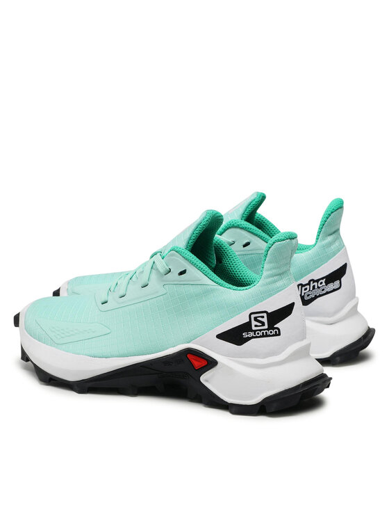 Salomon Bežecké topánky Salomon Alphacross Blast J 416215 09 V0 Zelená