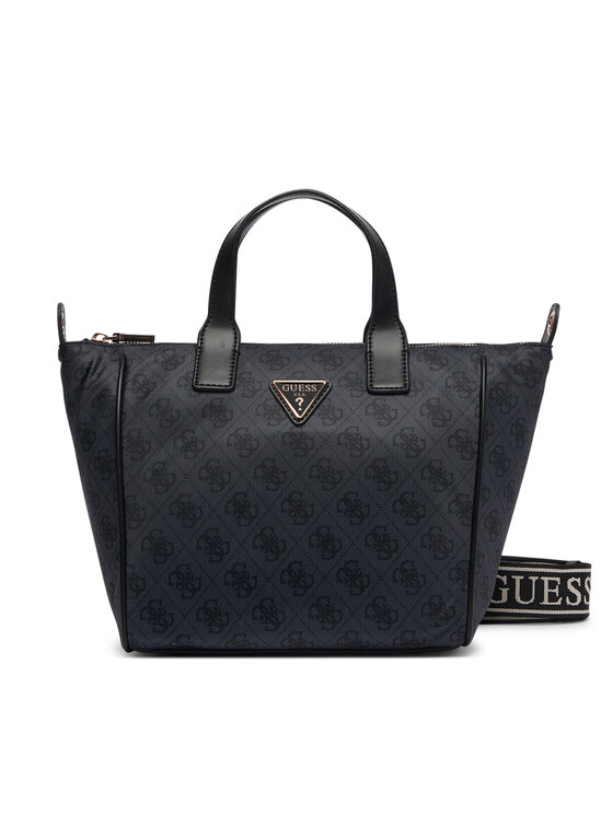 Guess Kabelka Guess Adrian Logo Travel TWNB21 68019 Tmavosivá