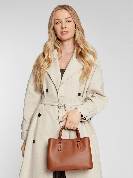 LAUREN RALPH LAUREN Kabelka Lauren Ralph Lauren Marcy 26 431876725005 Hnedá