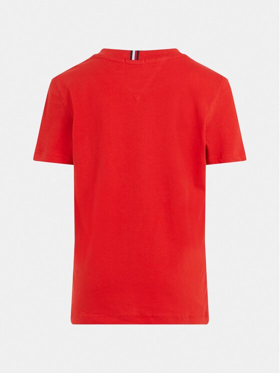 Tommy Hilfiger Tommy Hilfiger Póló Essential KS0KS00210 S Piros Regular Fit