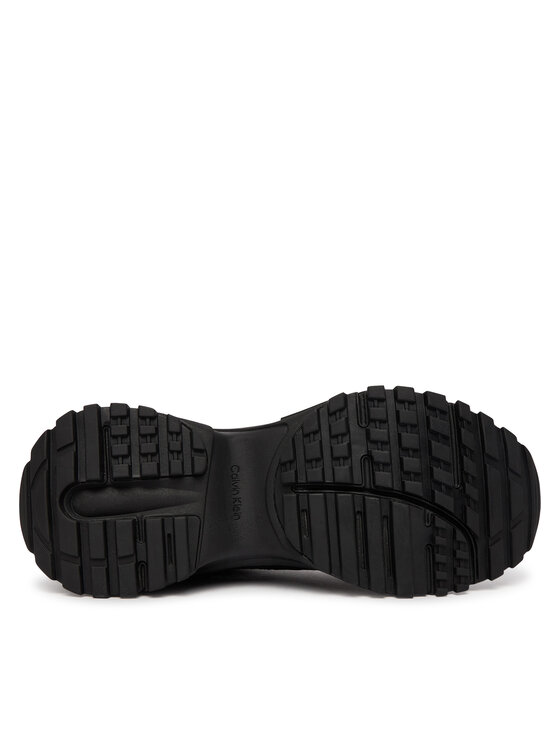 Calvin Klein Сникърси Calvin Klein Hike Runner Lup Lin Mesh HW0HW03000 Черен
