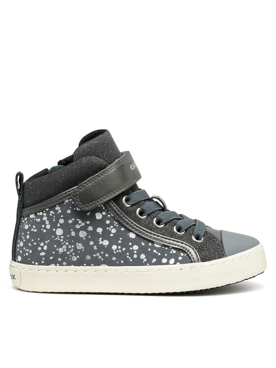Geox Sneakersy Geox J Kalispera J744GI 0DHAJ C9017 D Sivá