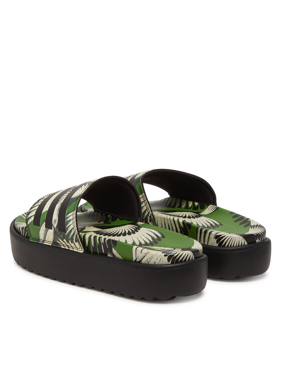 adidas Šľapky adidas adilette Platform JI4754 Zelená