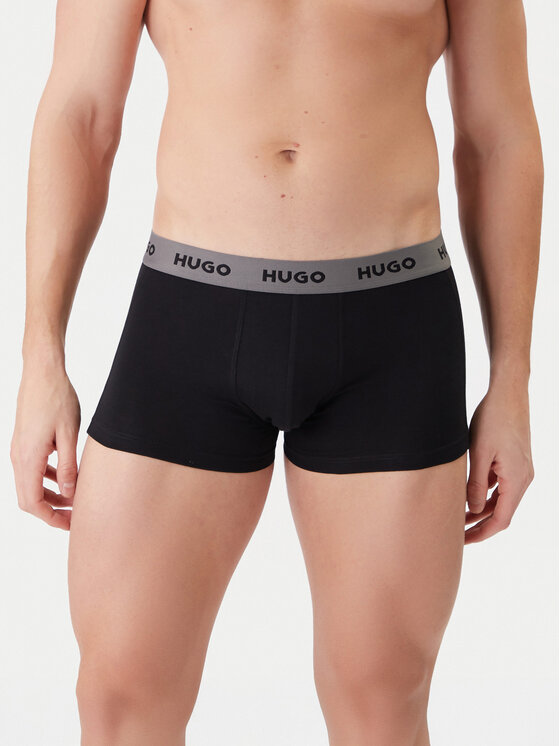 HUGO HUGO Conjunto de calzoncillos boxer Triplet Design 50532550 Negro