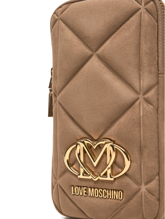 LOVE MOSCHINO Telefona somiņa LOVE MOSCHINO JC5645PP0NKE0105 Bēšs