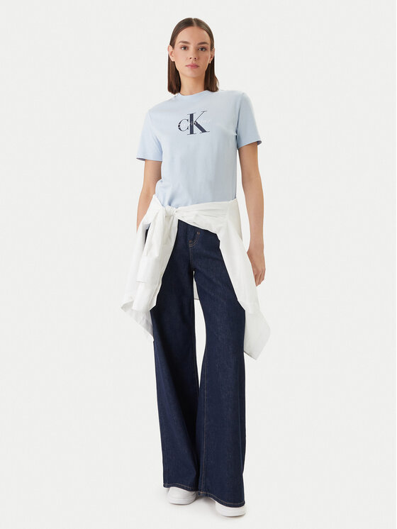 Calvin Klein Jeans Calvin Klein Jeans Camiseta LV047B865G Azul Regular Fit