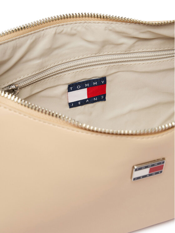 Tommy Jeans Borsetta Tommy Jeans Tjw Daily Elevated Shoulder Bag AW0AW19041 Beige chiaro