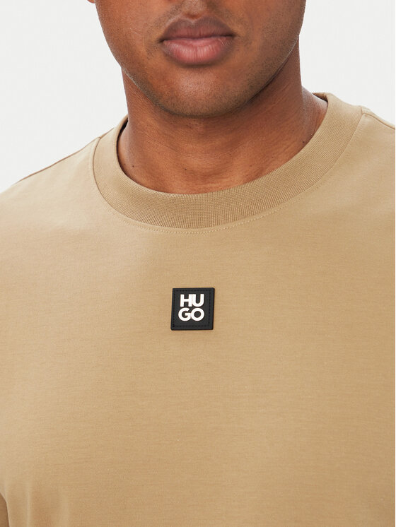HUGO HUGO Camiseta Dalile 50505201 Beis Regular Fit
