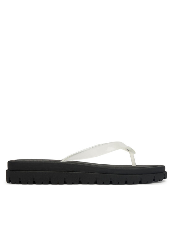 Tommy Jeans Japonki Tommy Jeans Tjw Cleated Jelly Summer Sandal EN0EN02954 Biały