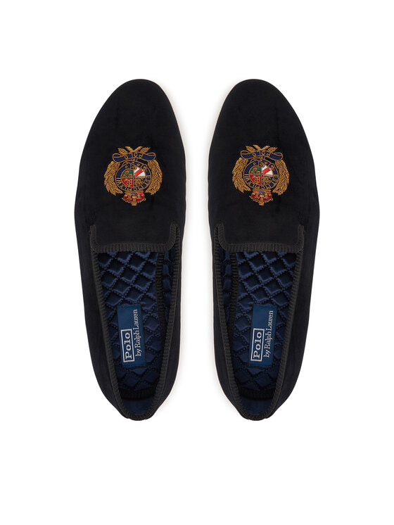 Polo Ralph Lauren Papuče Polo Ralph Lauren 811P07664001 Čierna