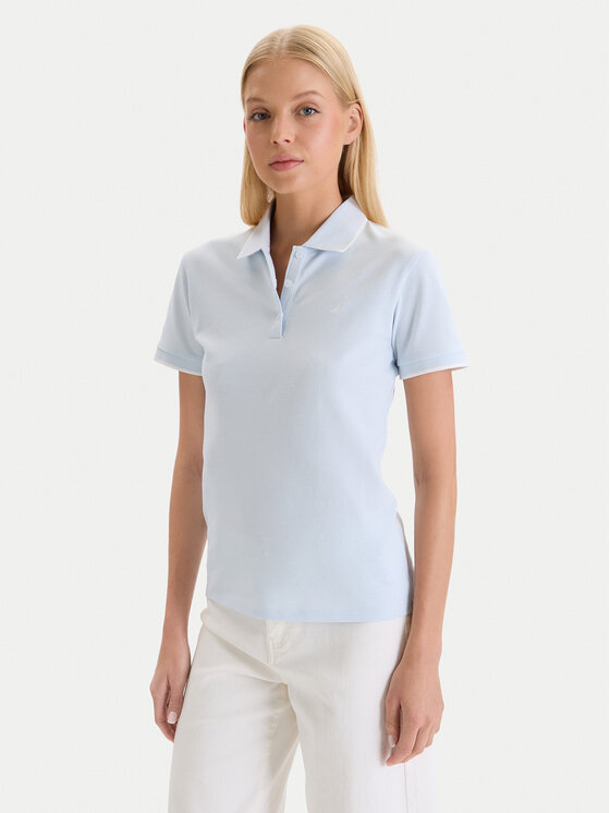 Nautica Nautica Polo W126-NALPO-1008-23X Celeste Regular Fit