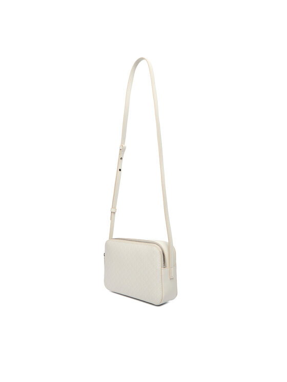 Calvin Klein Kabelka Calvin Klein Emblem Aop Elongated Camera Bag LV04F3268G Écru