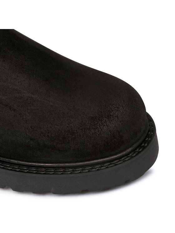 Tommy Jeans Štibletai Tommy Jeans Suede Chelsea Boot EM0EM00544 Juoda