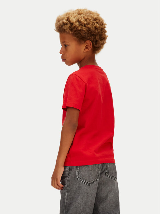 Calvin Klein Jeans Calvin Klein Jeans Camiseta Minimal Logo IB0IB02608 Rojo Regular Fit