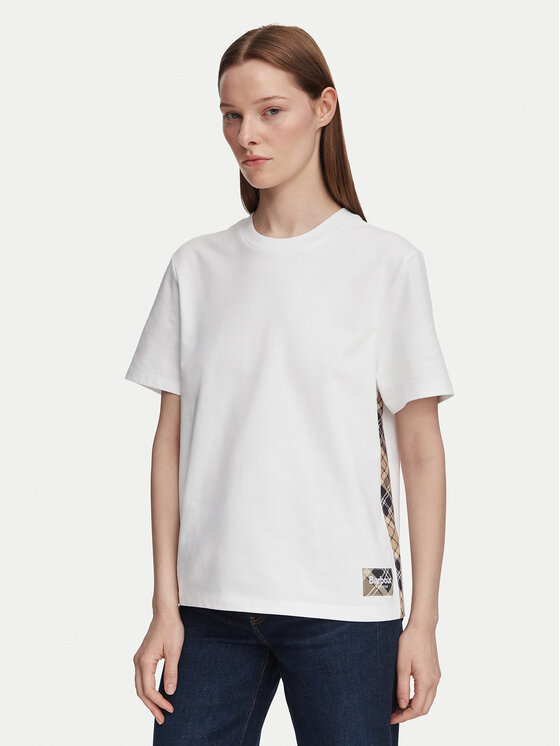 Barbour Barbour Camiseta Fawne LML0938WH11 Blanco Regular Fit