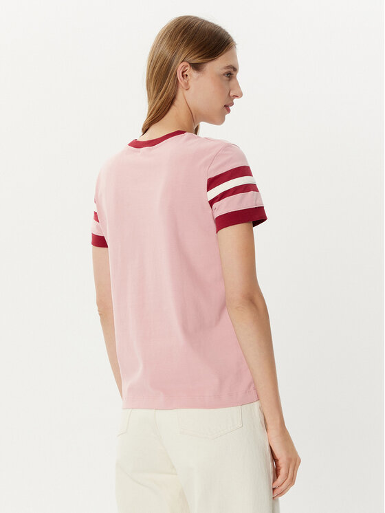 Guess Guess Футболка V5RI00 KA260 Рожевий Regular Fit