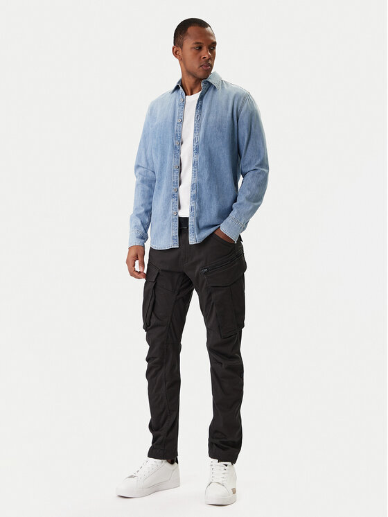 G-STAR G-Star Raw Штани з тканини Rovic D02190-5126 1260 Зелений Regular Fit