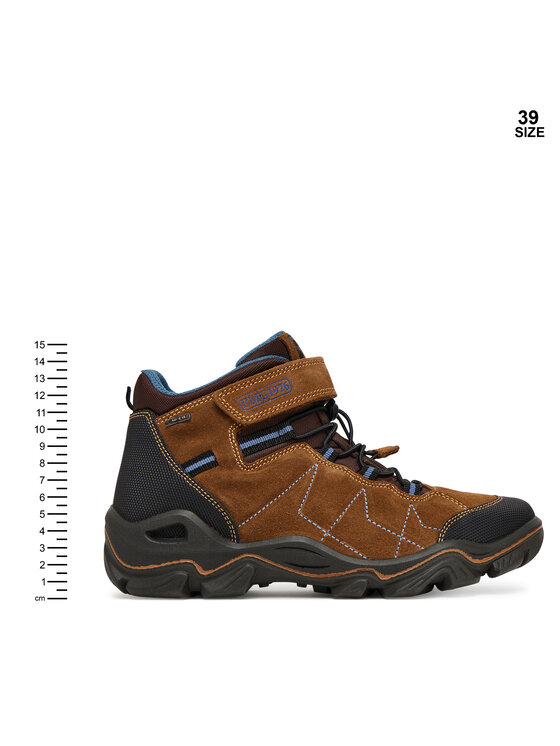 Primigi Šnurovacia obuv Primigi Path Gtx GORE-TEX 8892566 D Hnedá