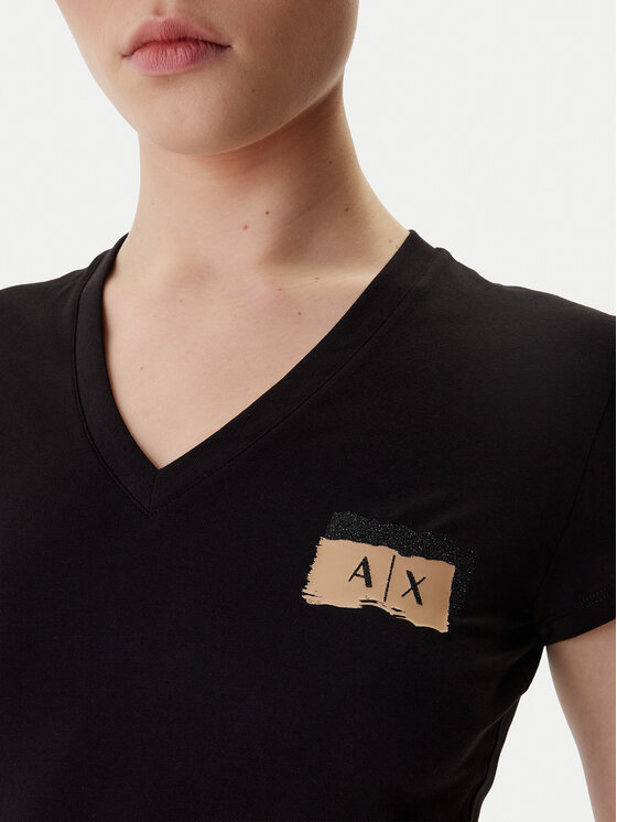 Armani Exchange Armani Exchange Camiseta XW001803 AF16294 UC001 Negro Regular Fit