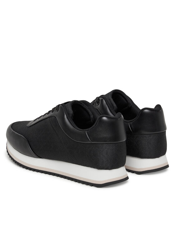 Calvin Klein Sneakersy Calvin Klein Runner Lace Up - Jacq HW0HW02413 Czarny